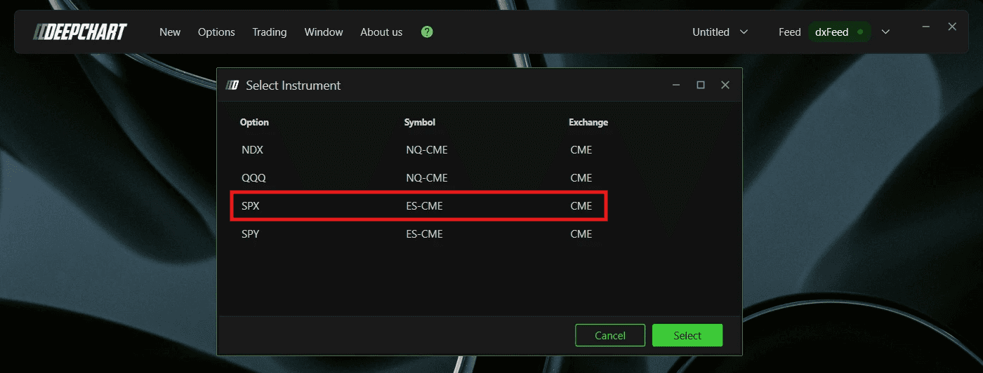 Option Big Flows: How to Add Option Big Flows 2