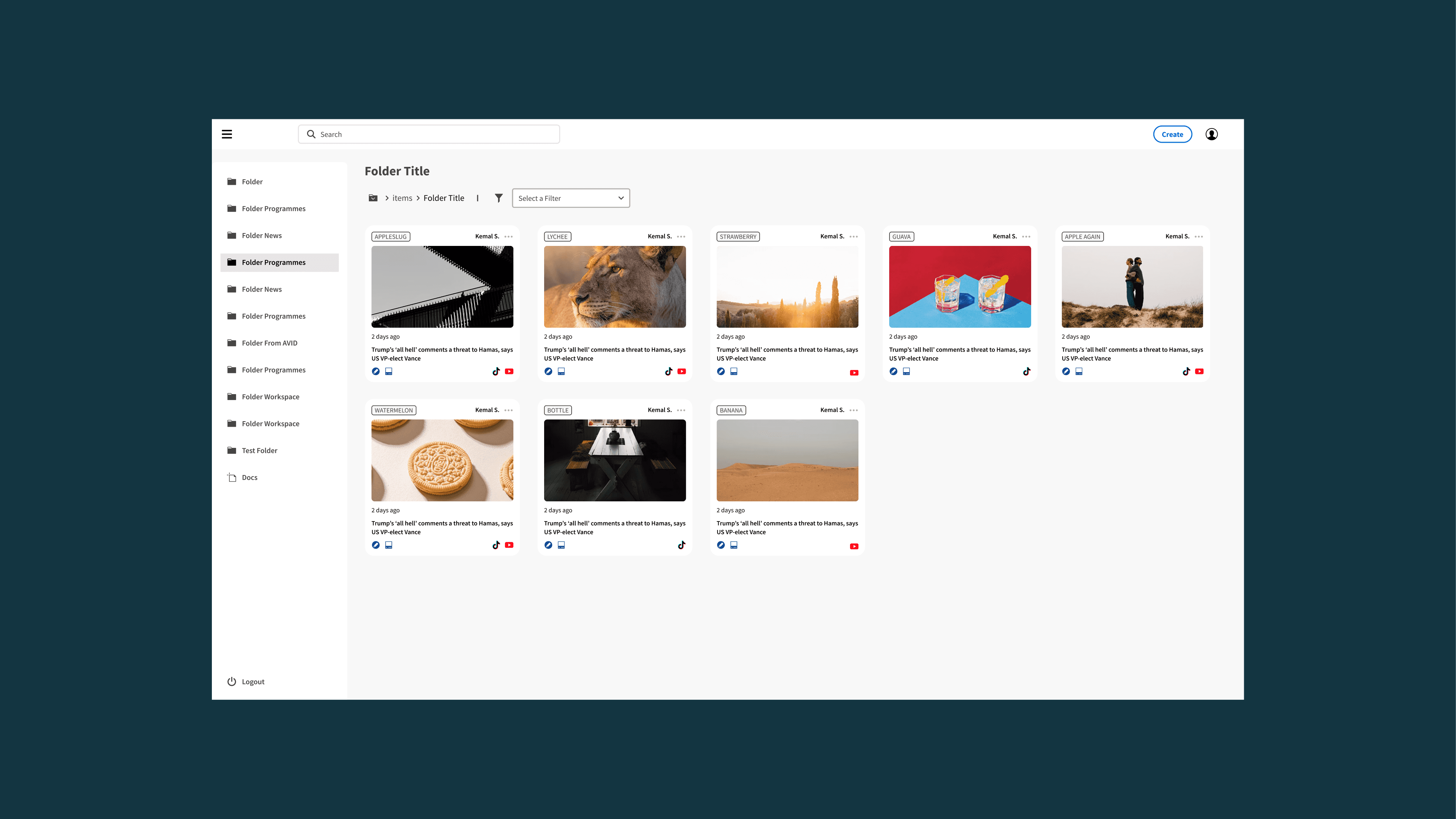 Media Asset Manager App