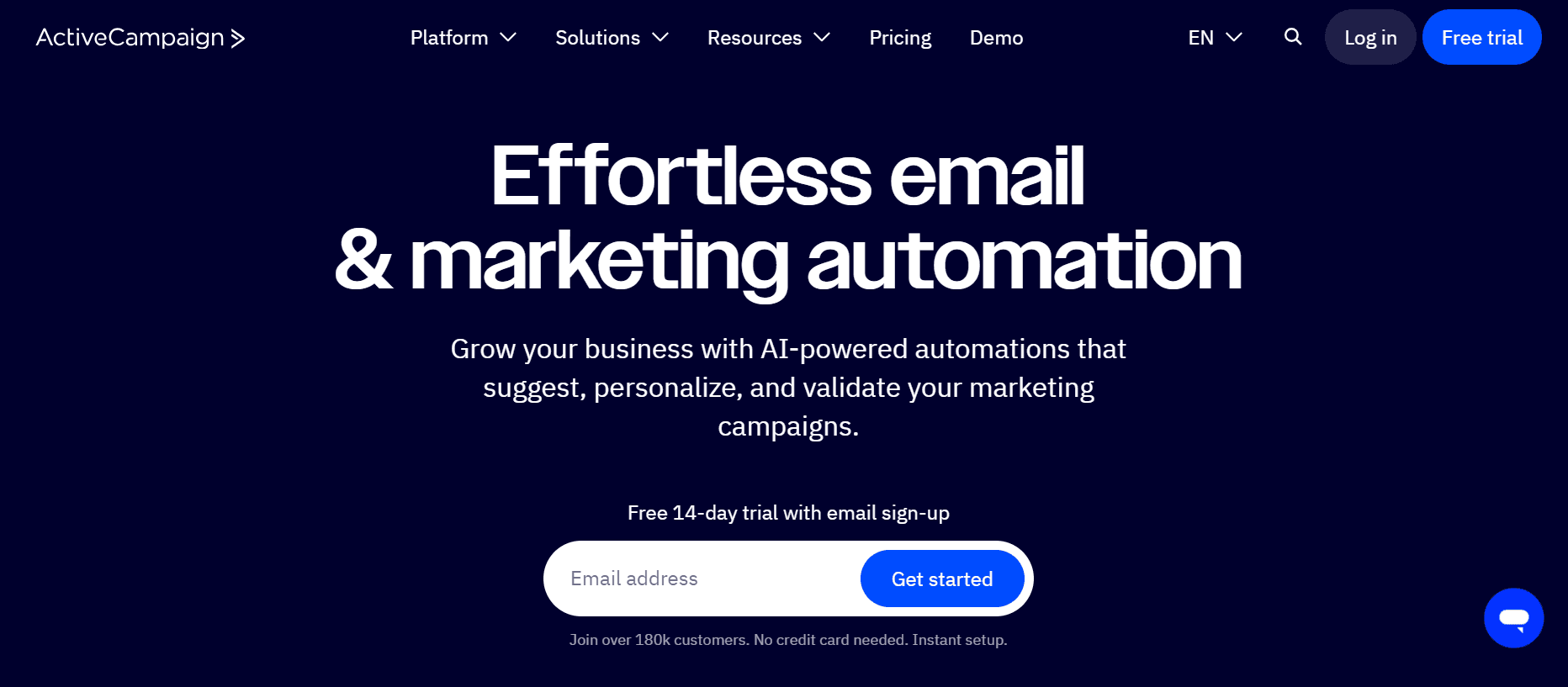 effortless email - ClickFunnels vs. ActiveCampaign