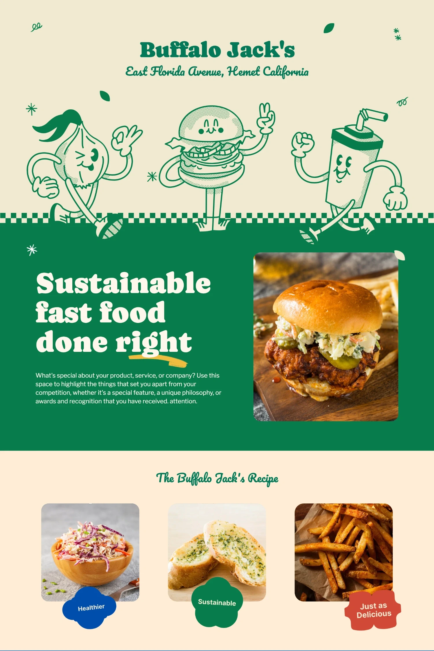 Fast Food Website Design