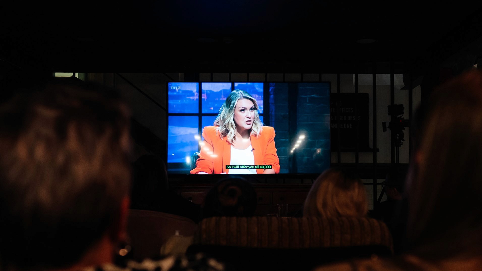 Sara Davies on Dragons Den shown at GWD Watch Party