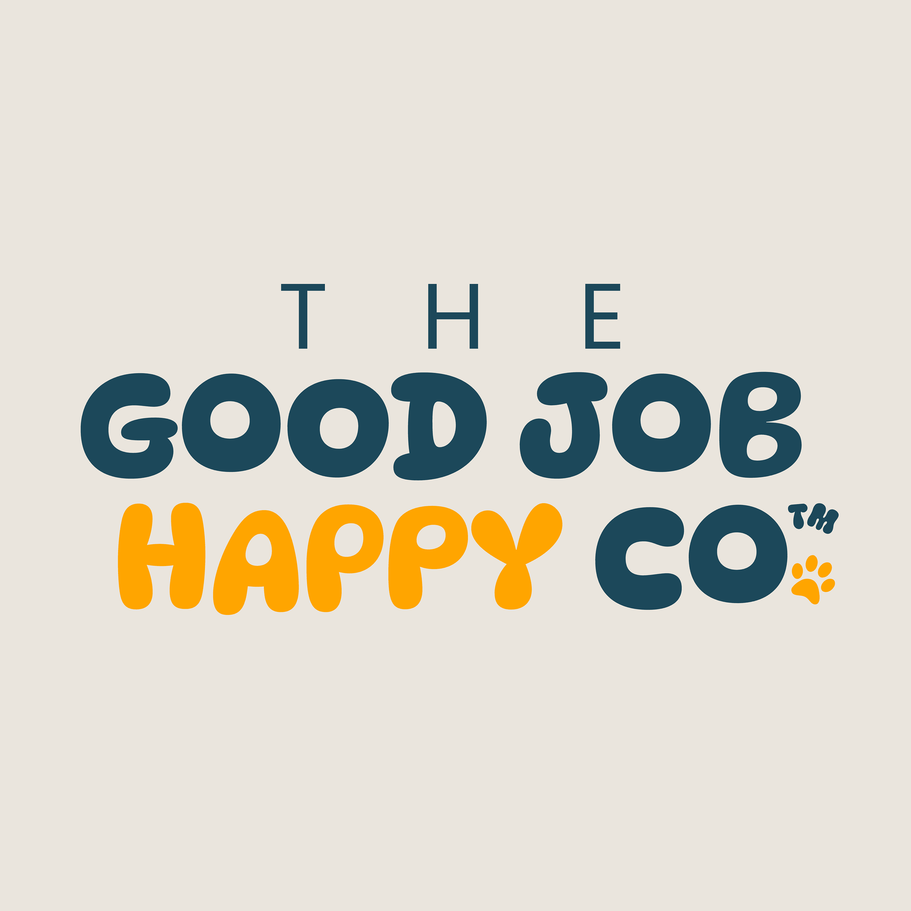 the good job happy co. logo
