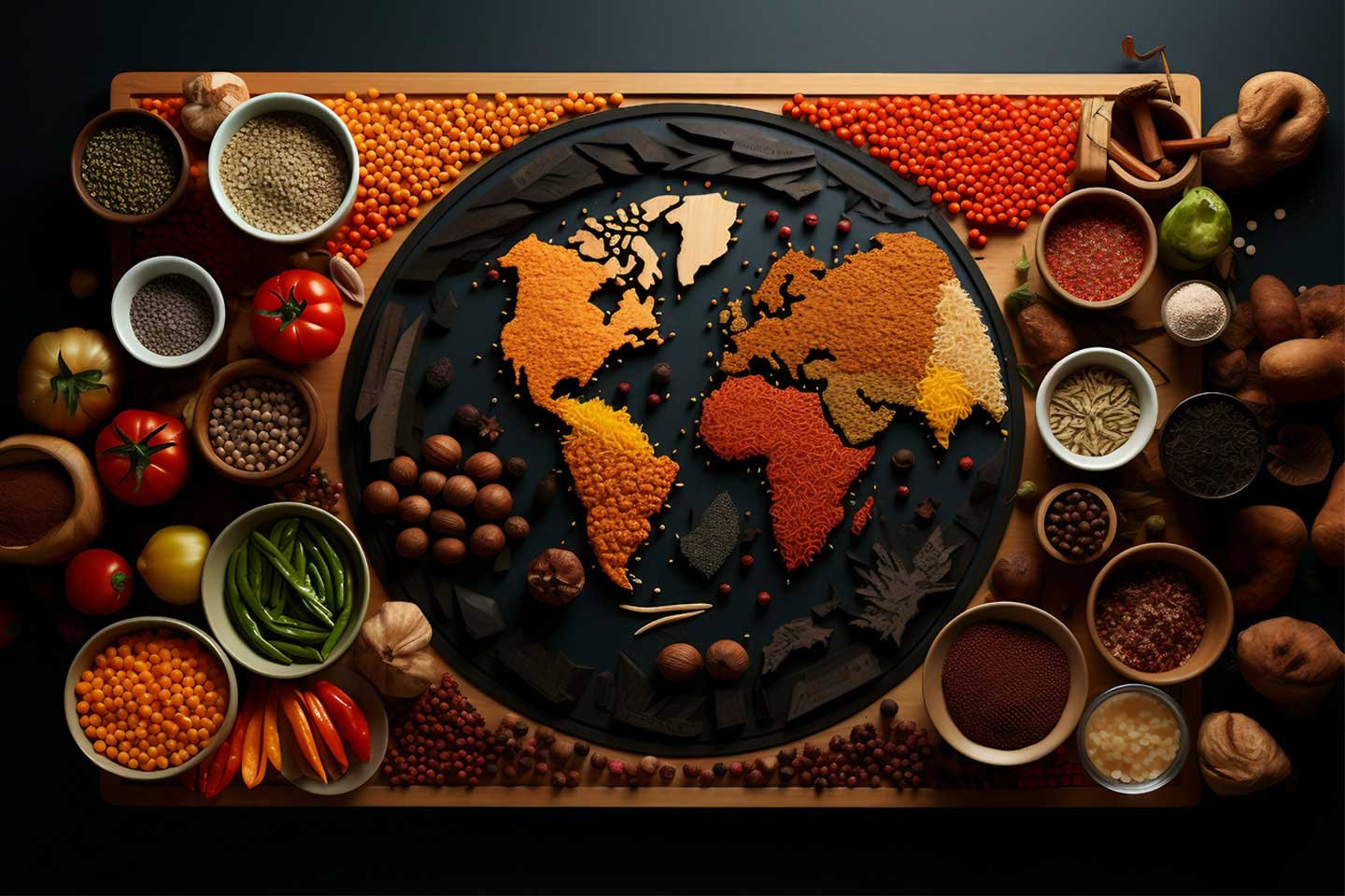 woman smiling with farm harvest