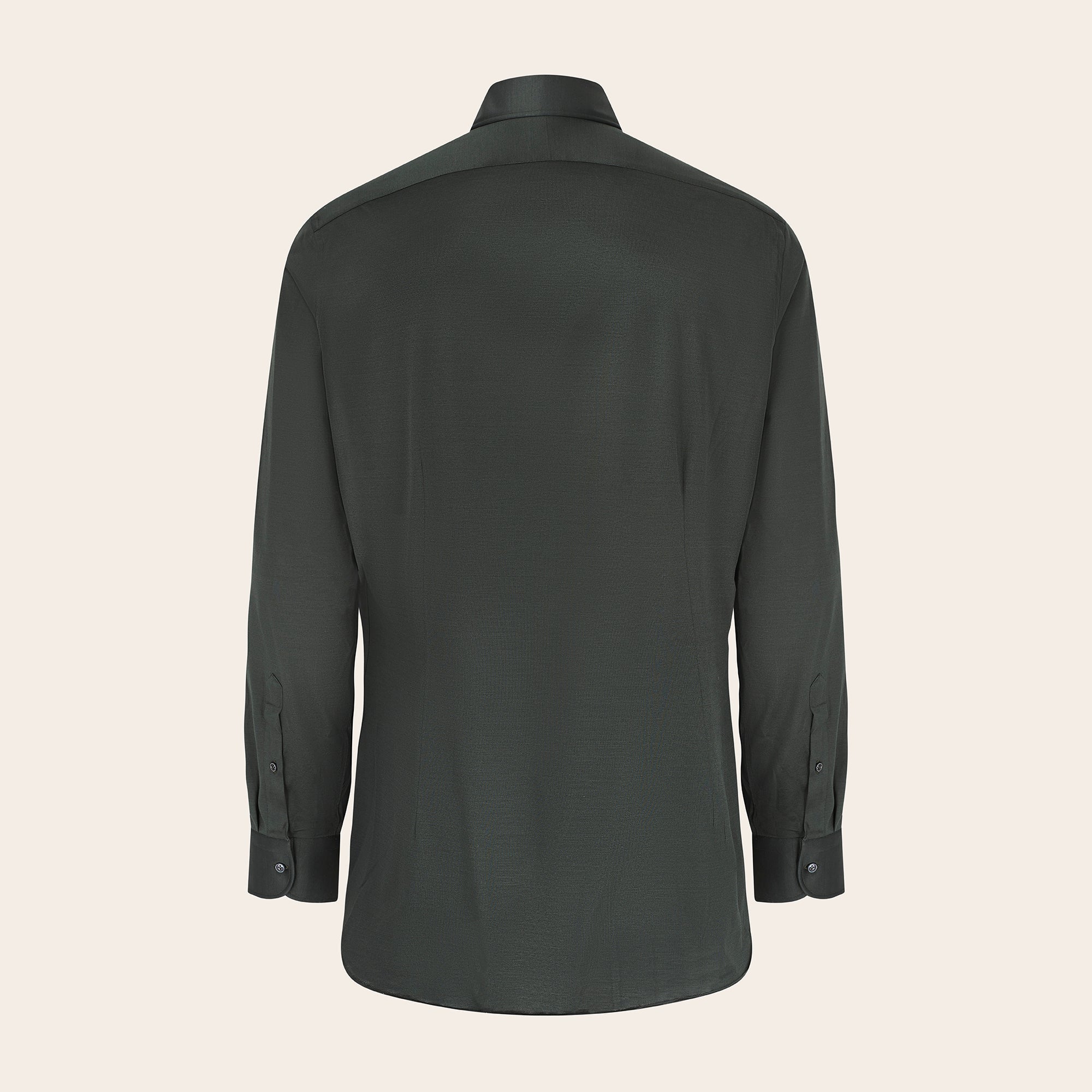 Fray Gabriel Cotton Satin Shirt - Mandelli UK