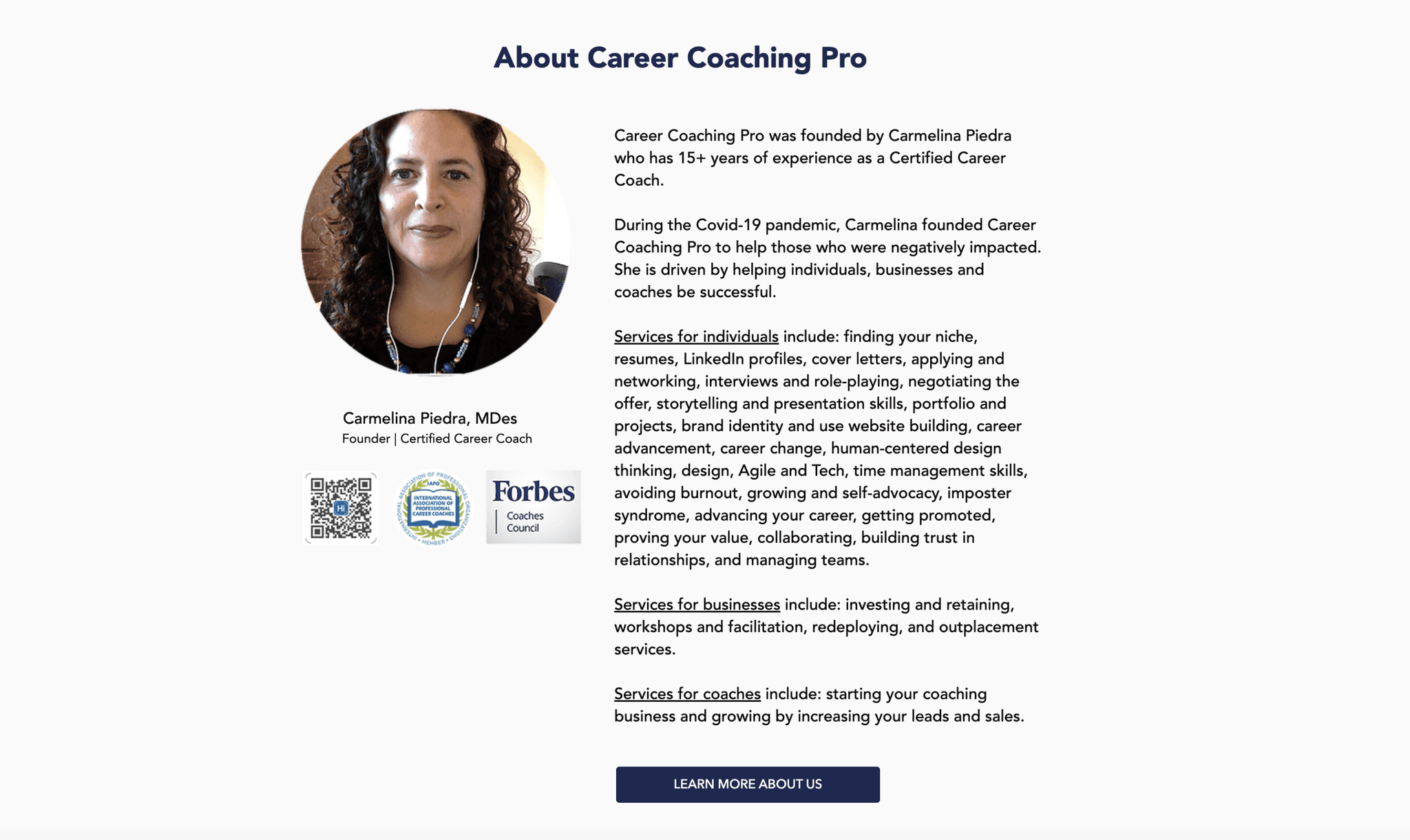 Previous About CCP Section