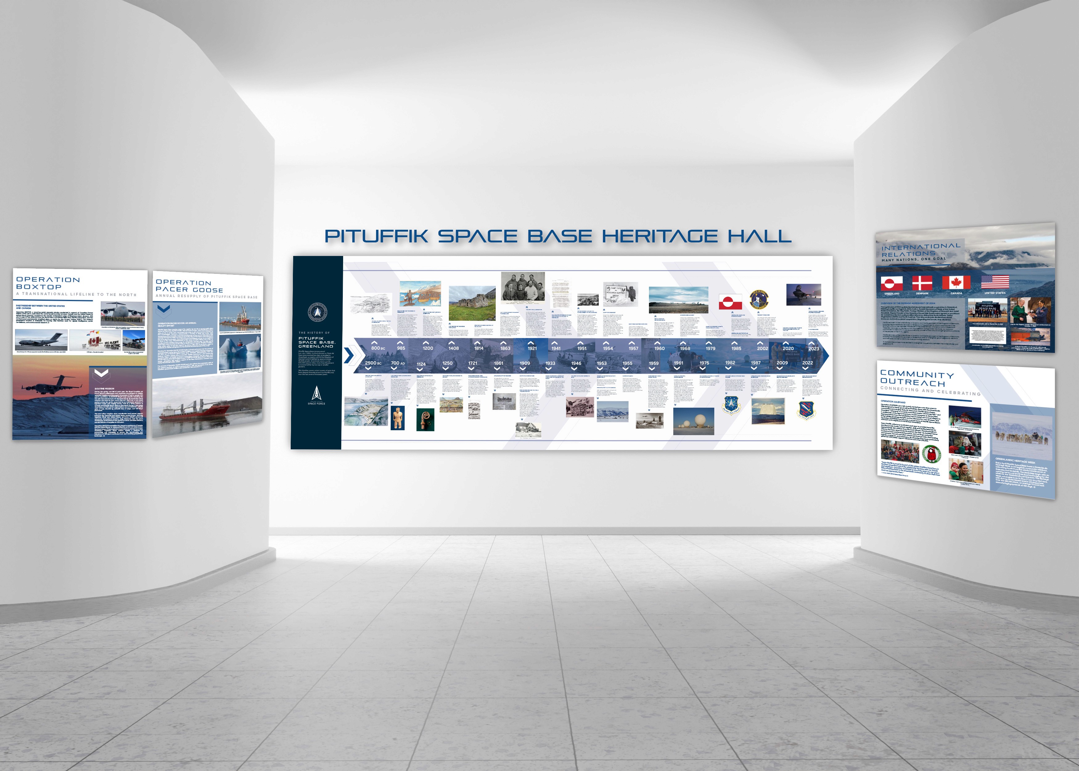 Streetside billboard with flyposters of the Batch.Works brand and illustrations