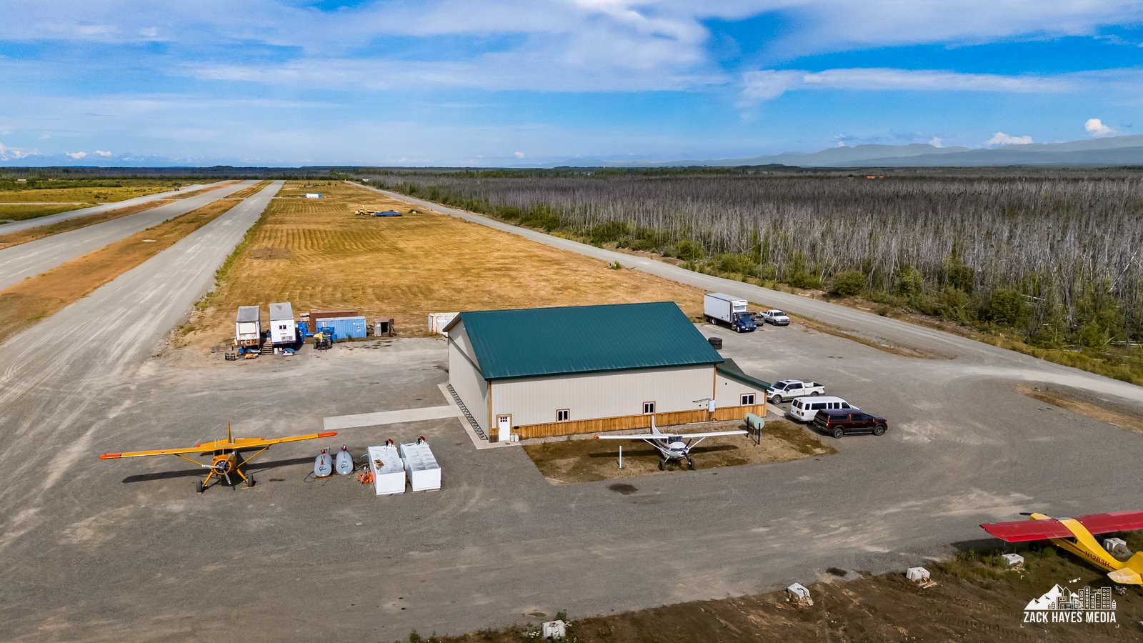 Willow Creek Airpark aerial view 11