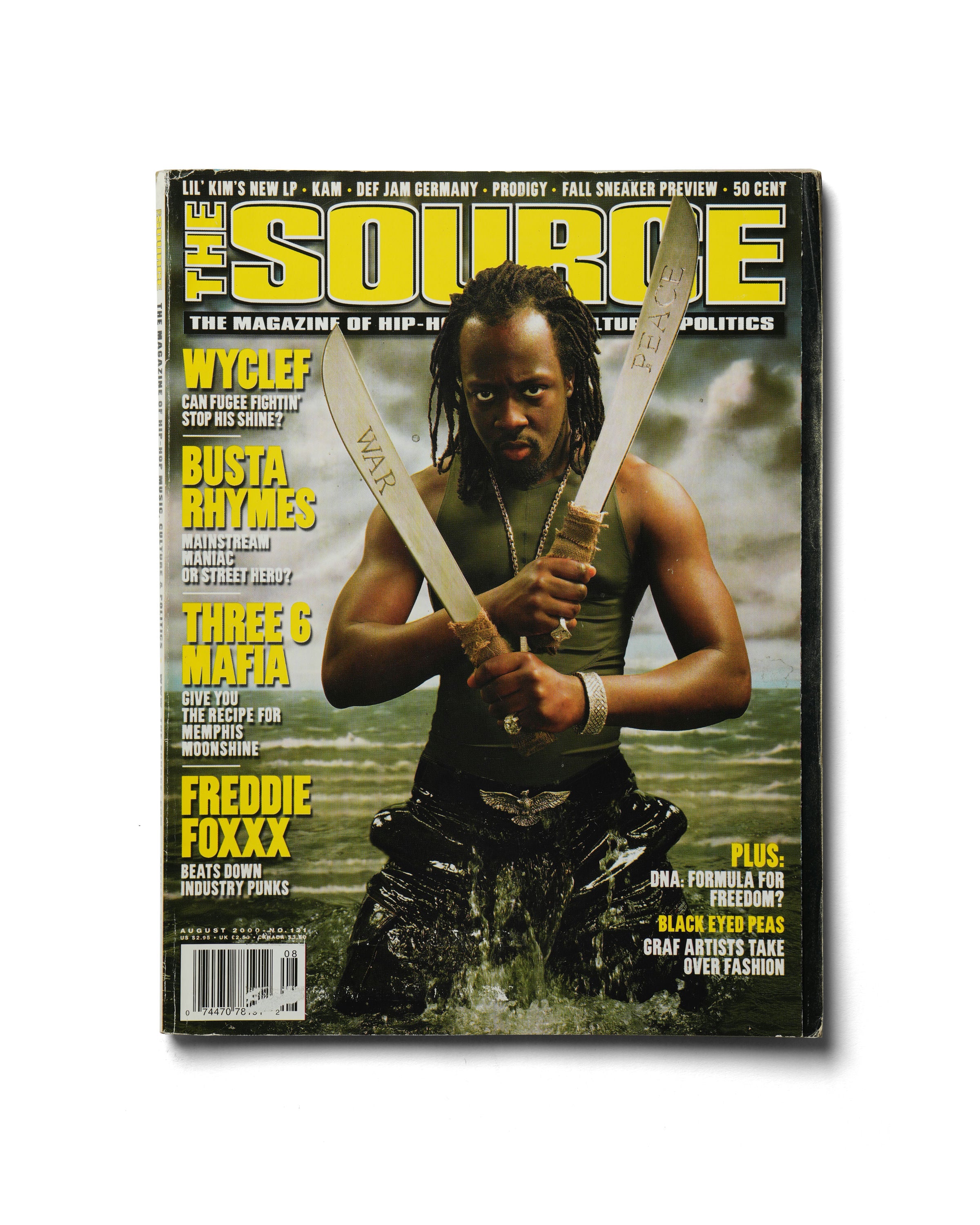 The Source - August 2000 - Front Cover