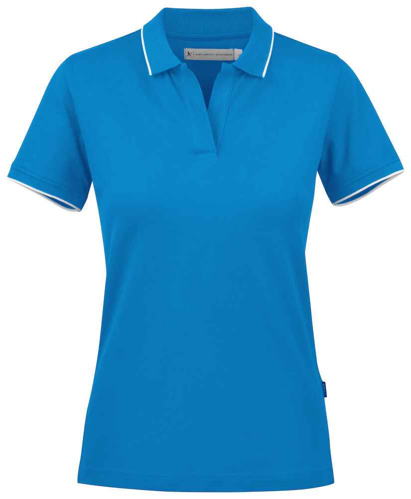 Bicolor damespolo — Harvest Sportswear Polo Greenville Woman