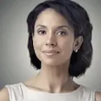 Avatar d'une femme brune