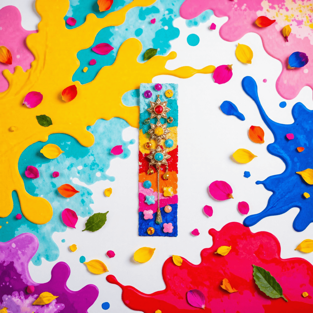 product photography of decorative bookmark