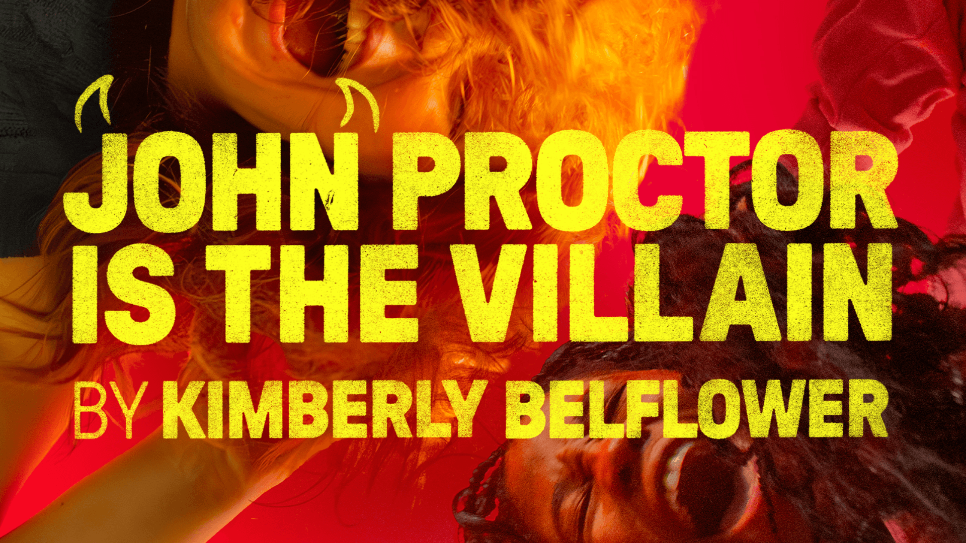 Резервирайте билети за Джон Проктър е злодеят в Кралския дворцов театър. Бродвейският хит пристига в Лондон от март до април 2026 г.