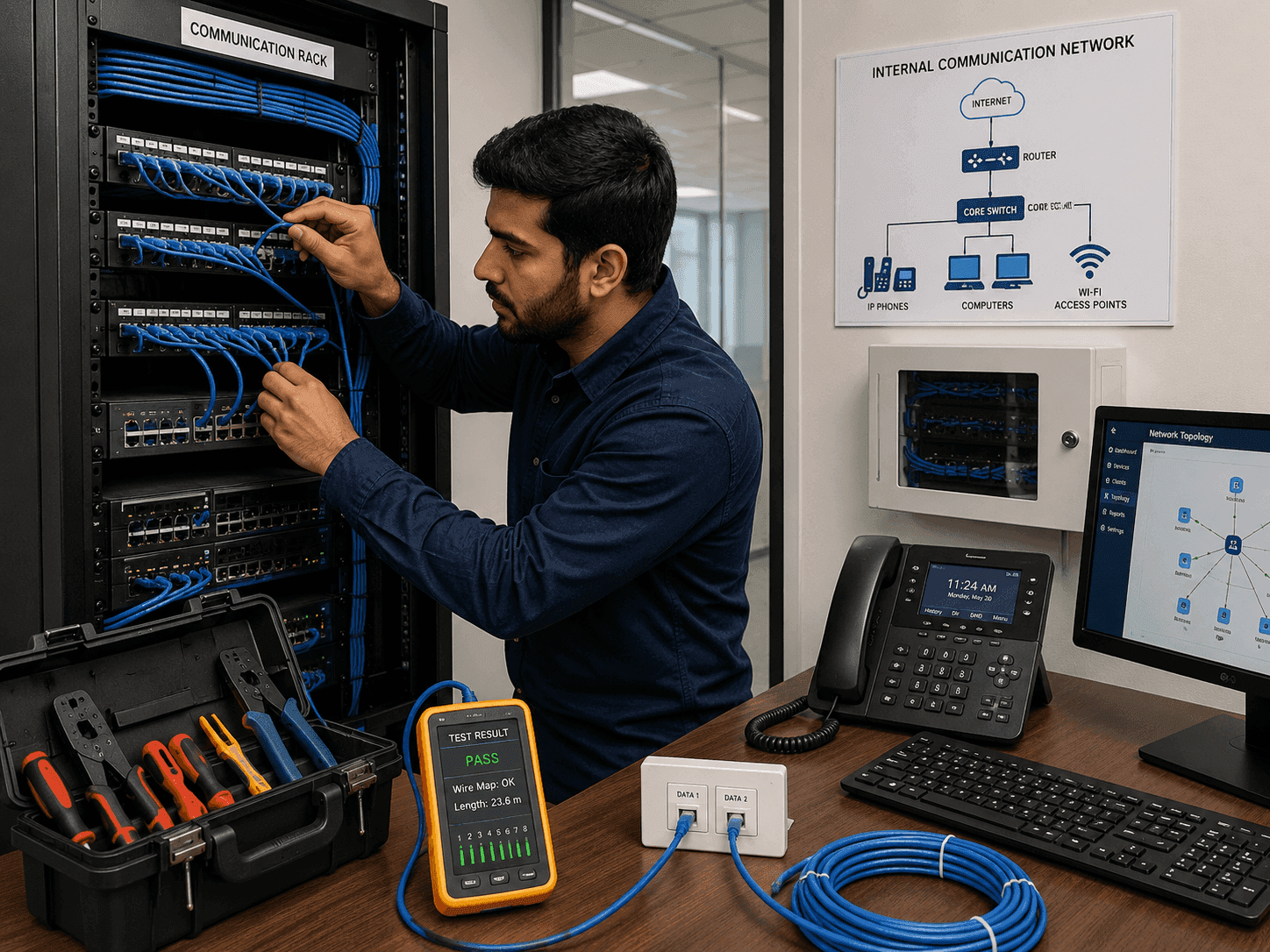 How to Get a Internal Communication Network Installation & Maintenance Business License in Dubai