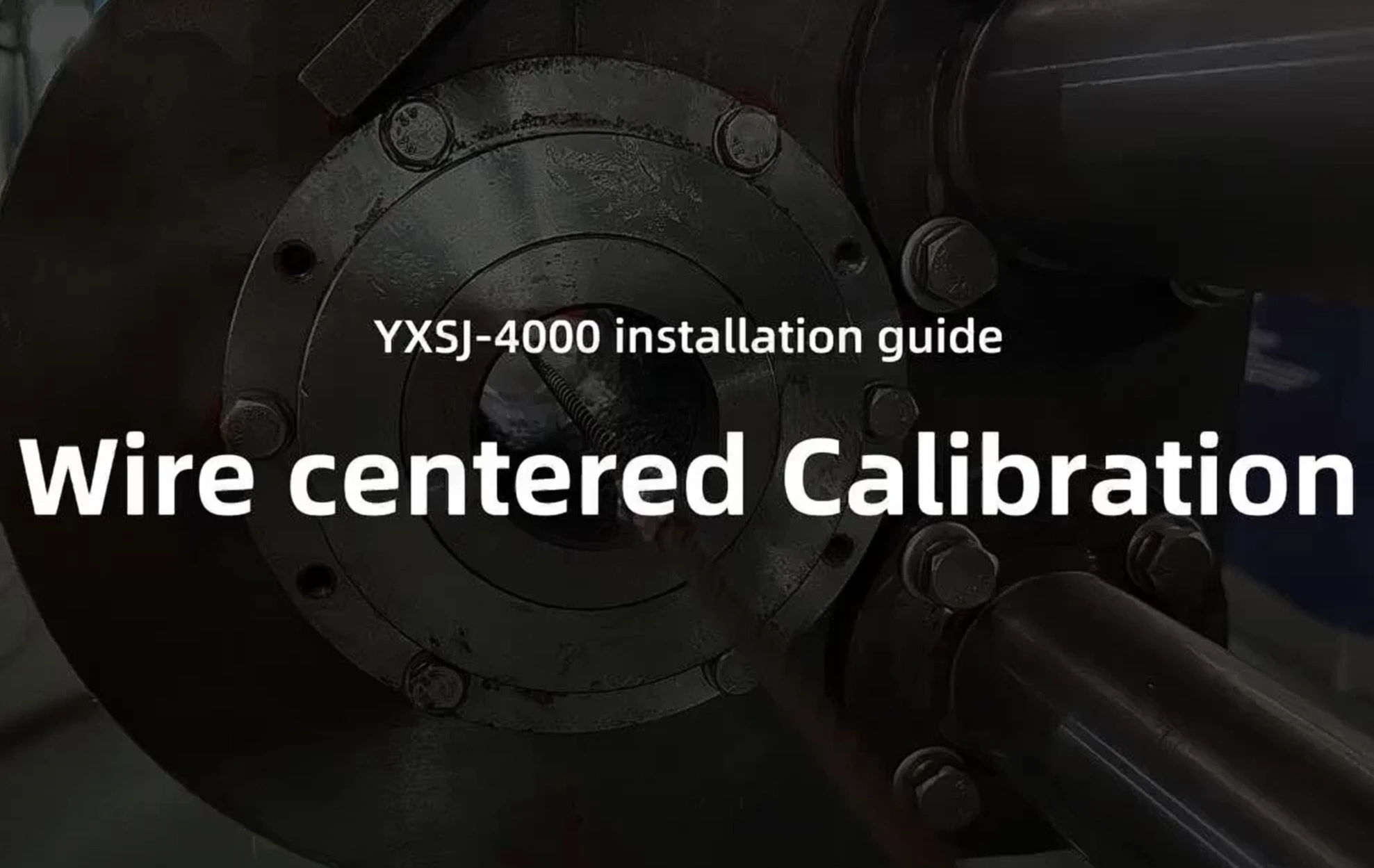 Wire Centered Calibration for CNC Wire Saw Machine Installation