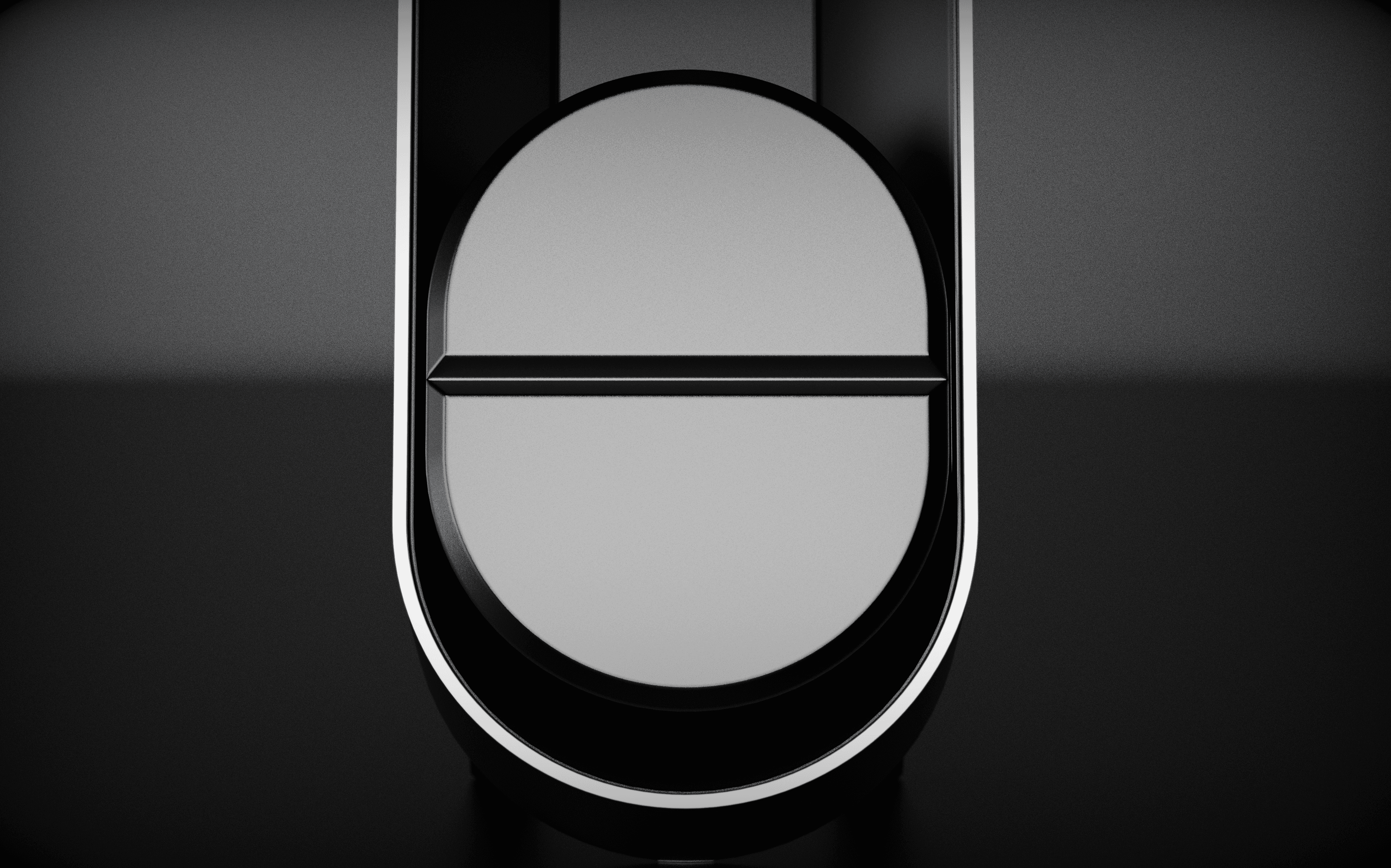 Close up Shot on the lift alarm clock in a black background