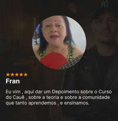 Depoimento de Fran, aluno do 30x8