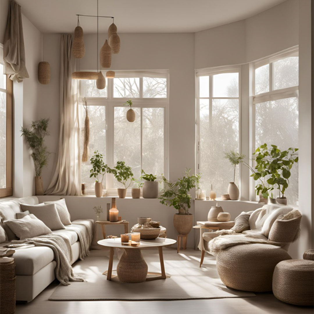 Un salon cocooning