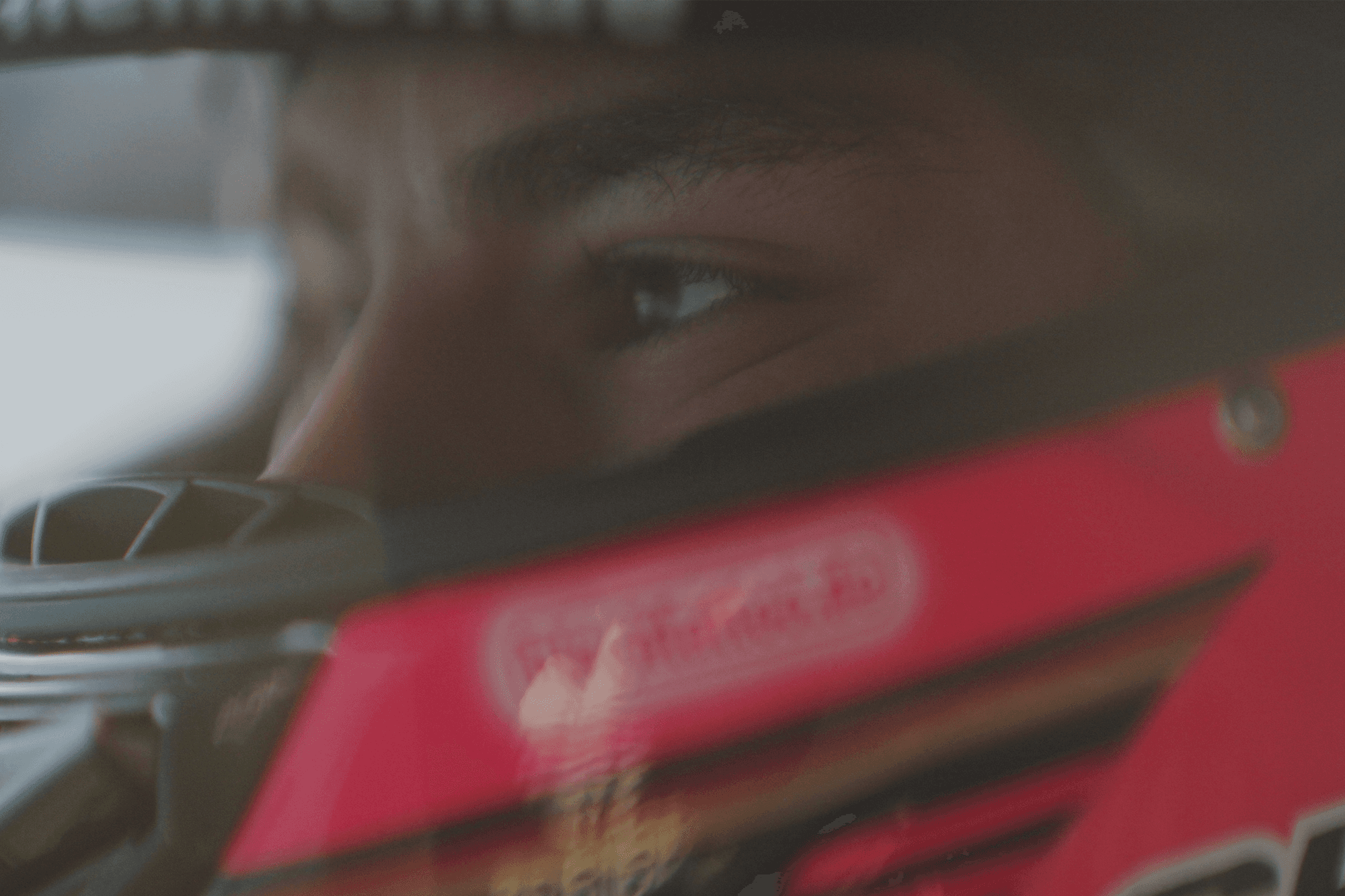 Lennox Lehmann with Helmet