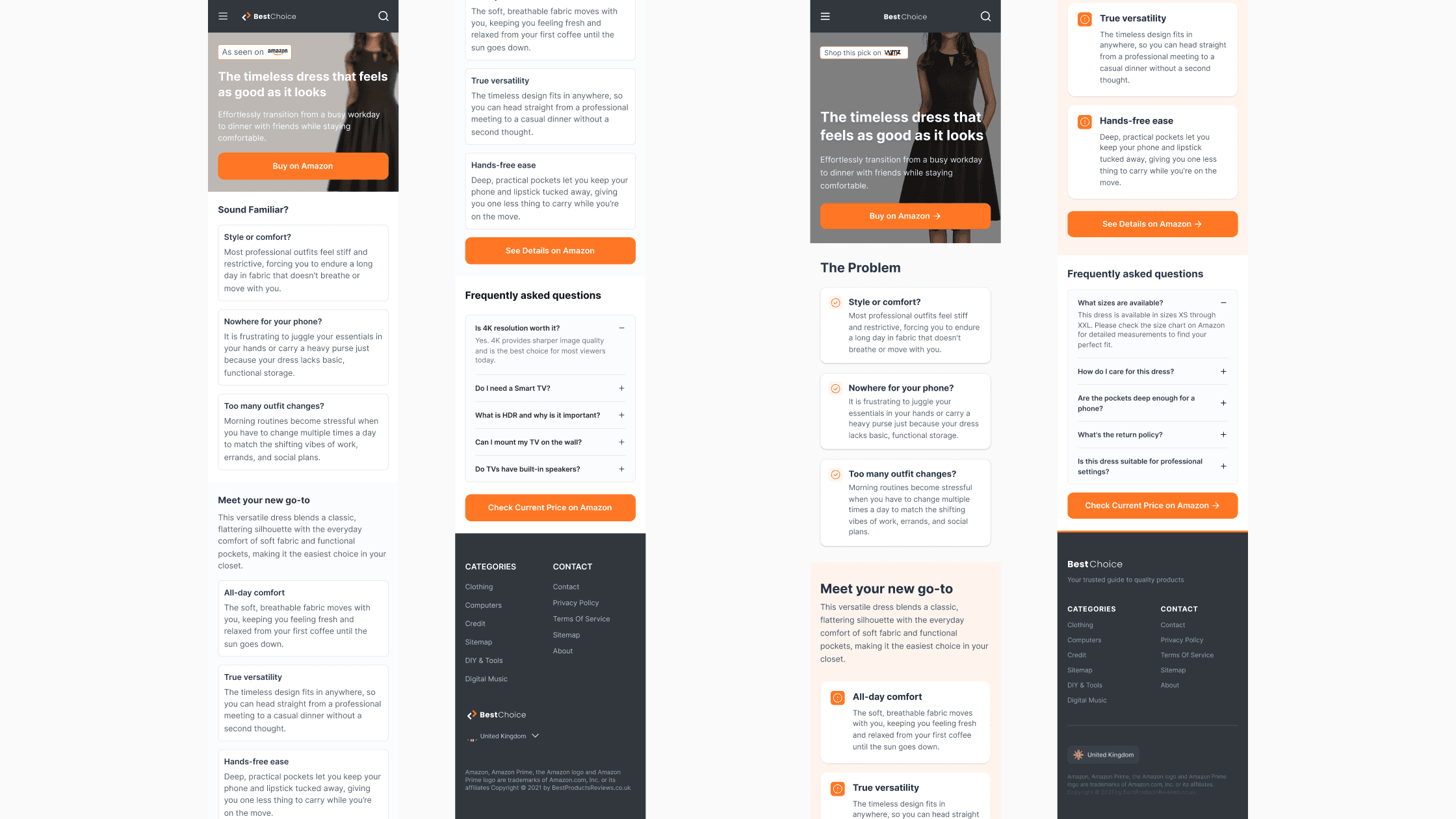 Project design screen