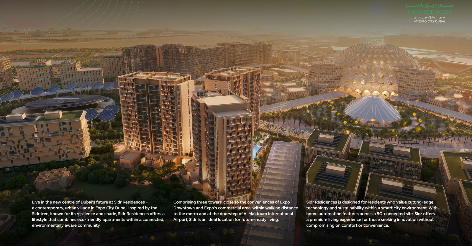 Sidr Residences, Expo City