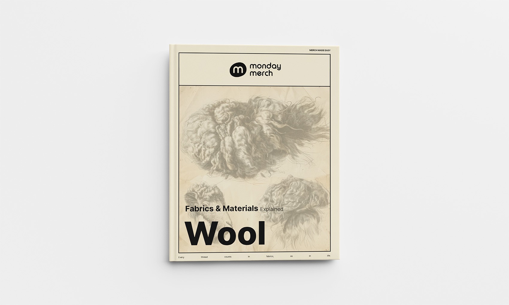Monday Merch Fabrics and Materials Book Wool