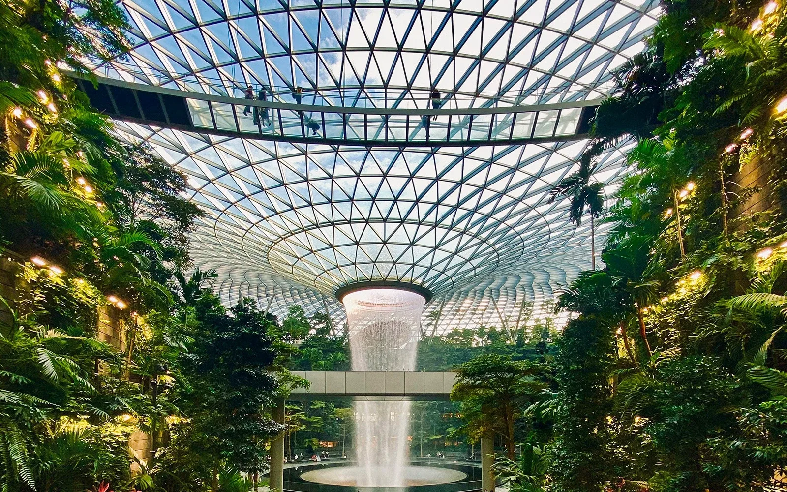 Jewel Changi Airport Waterfall