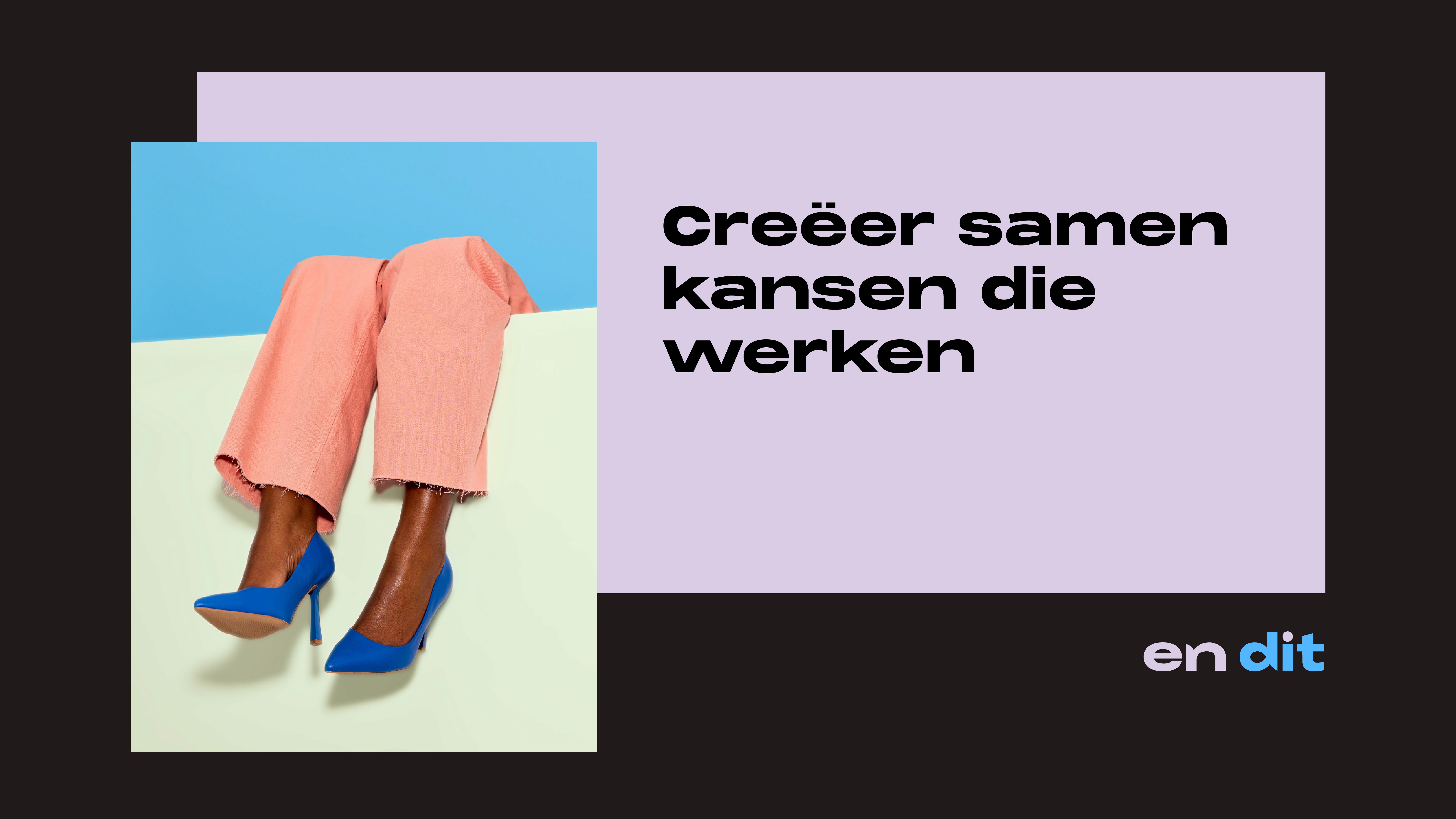 Grafisch ontwerp endit poster