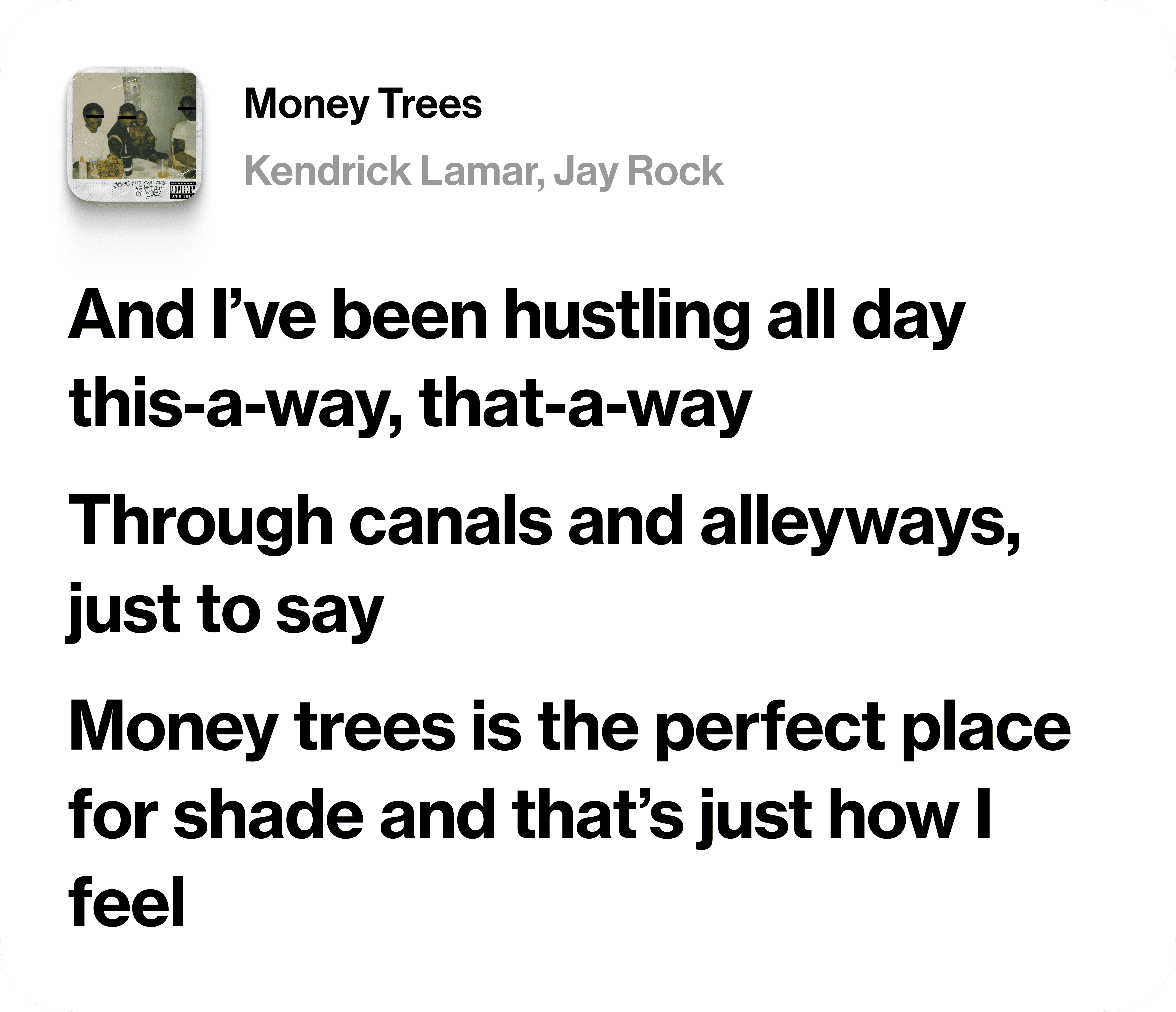 Money Trees 