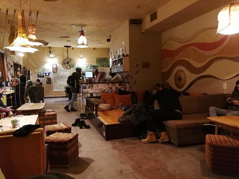 Hostel Mostel common area