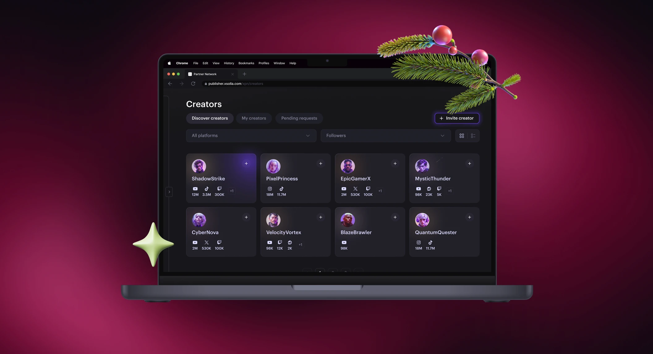 Xsolla Partner Network: креаторы и рост охватов