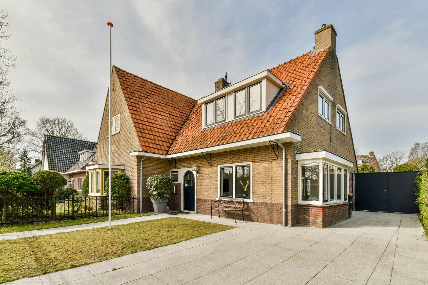 Nybyggnationer hus.