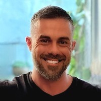 man smiling to the camera