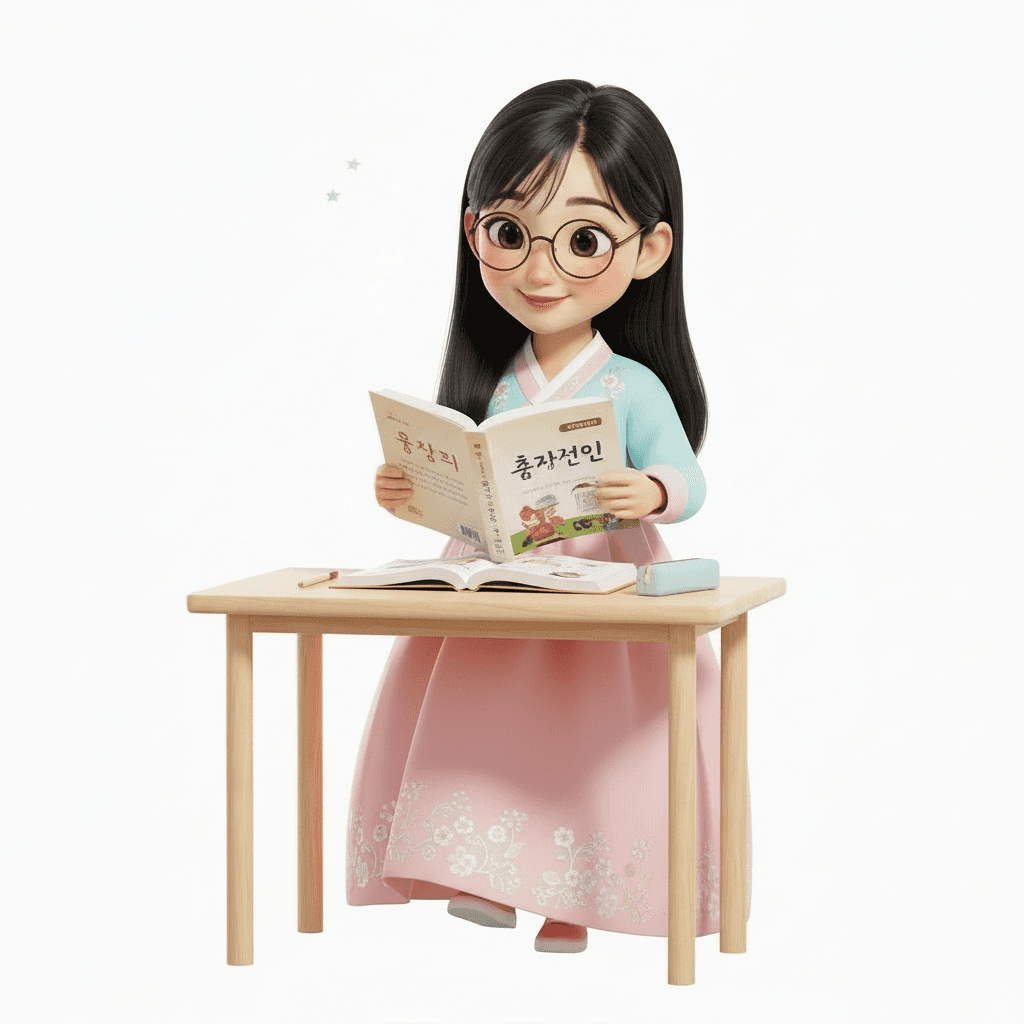 A smilintg girl holding books