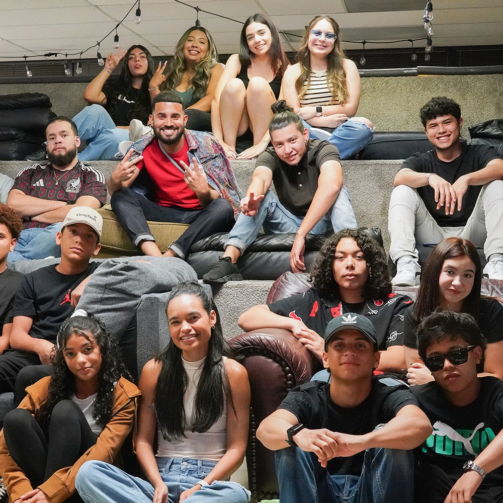 Grupo de jovenes