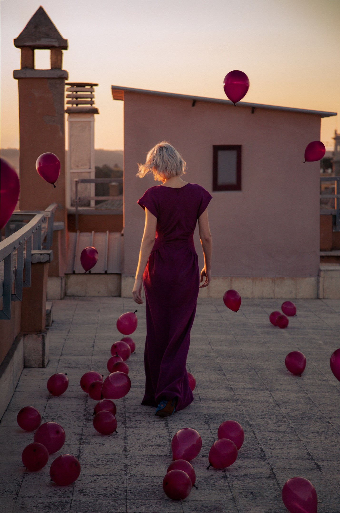Dom Pérignon vineyards from the sky