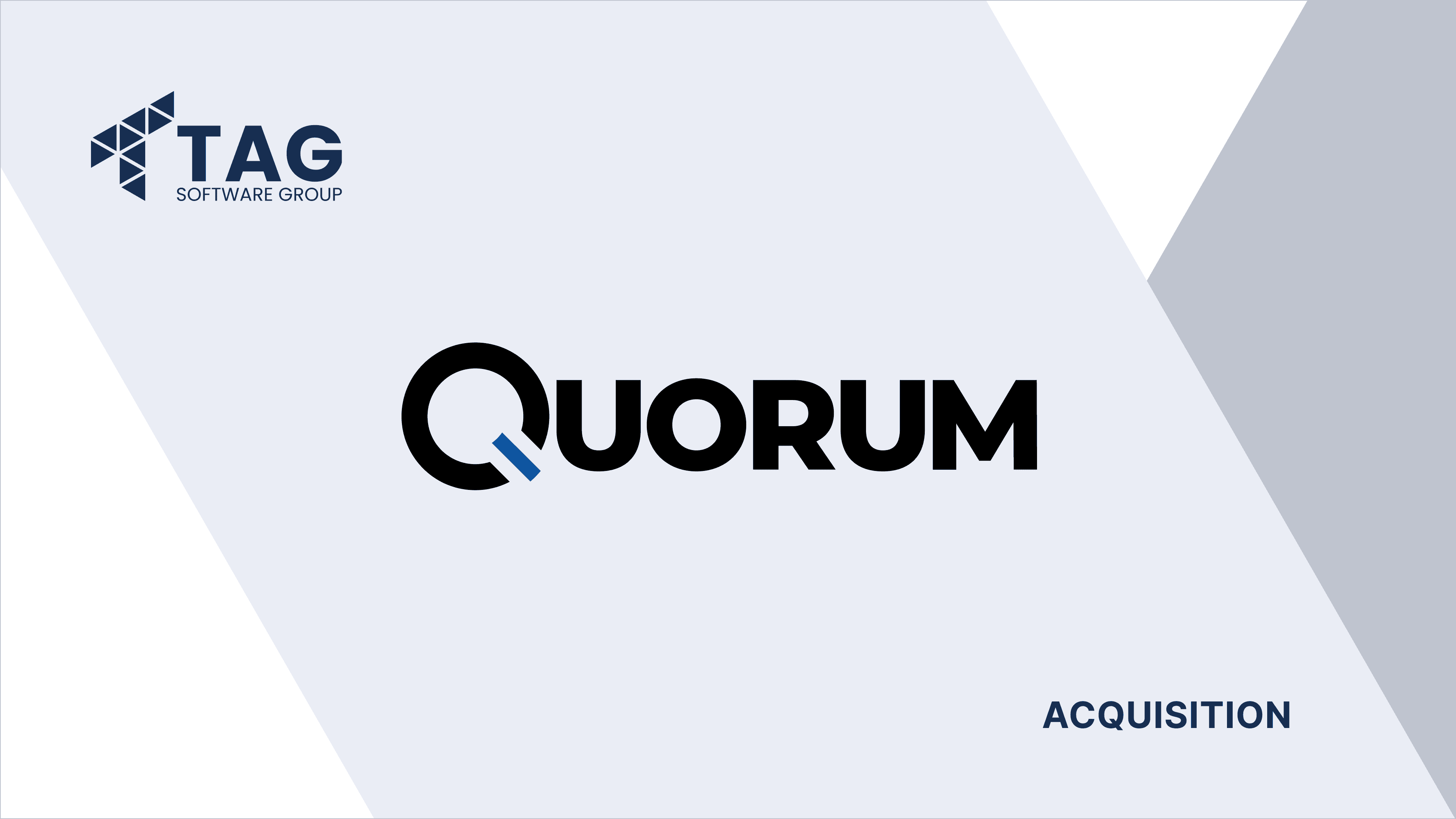 Tag and Quorum logos