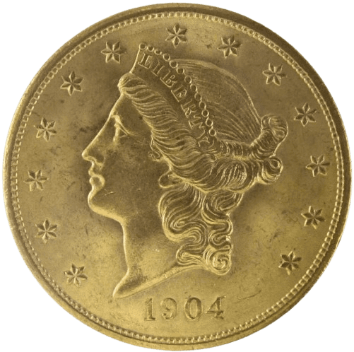 Smiling young woman with long hair standing against a dark green background, holding a finger to her chin.