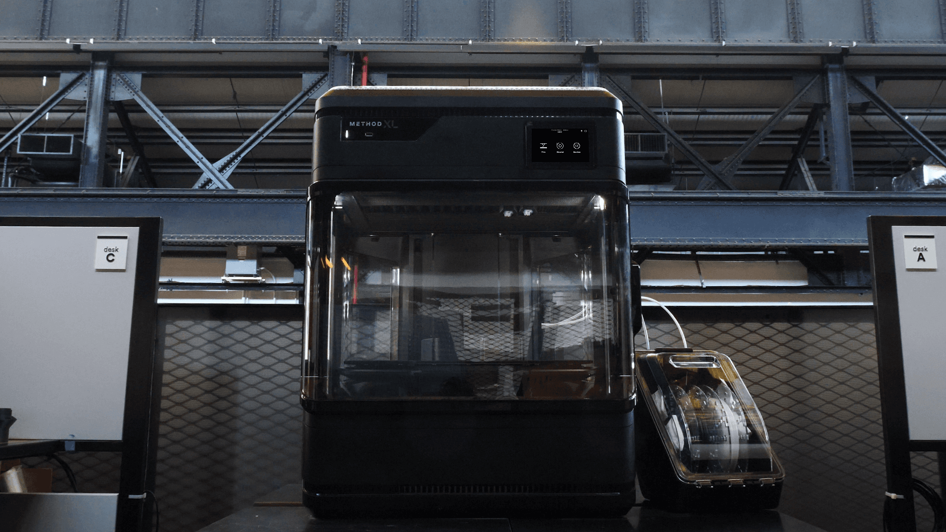 App Screen with open sidebar