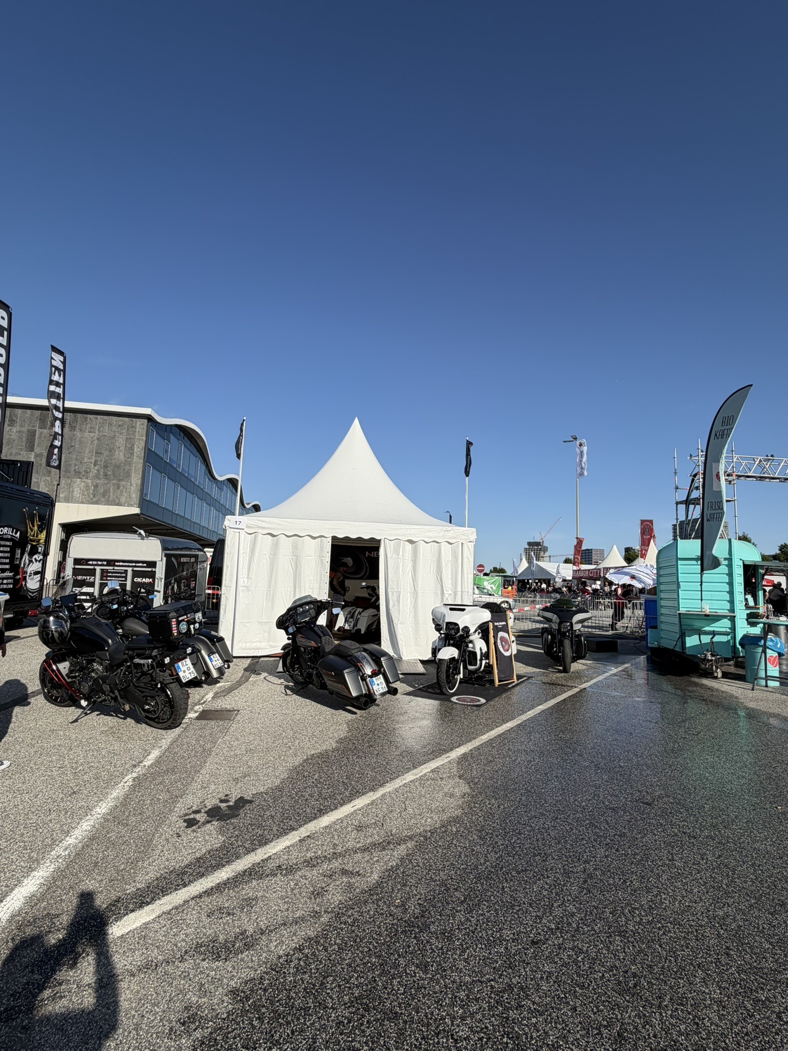 Impression der MotorCycle Audio Crew – Harley Days Hamburg 2026