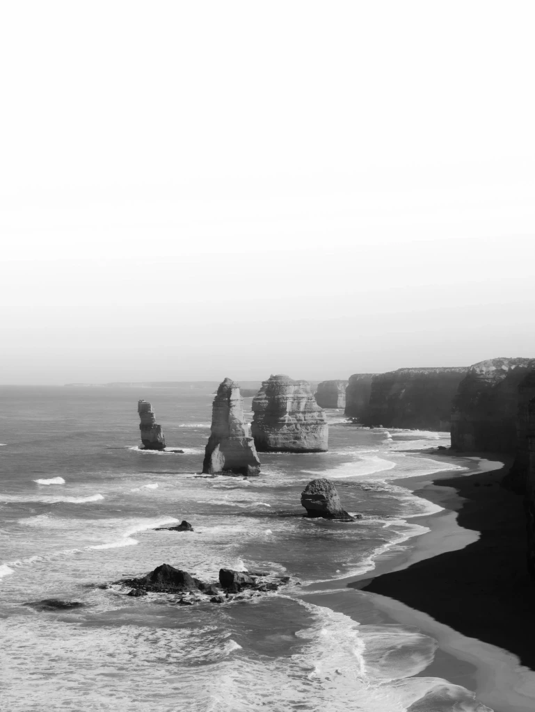 Twelve Apostles Great Ocean Road Victoria Australia iconic coastal destination near Melbourne for private jet travel