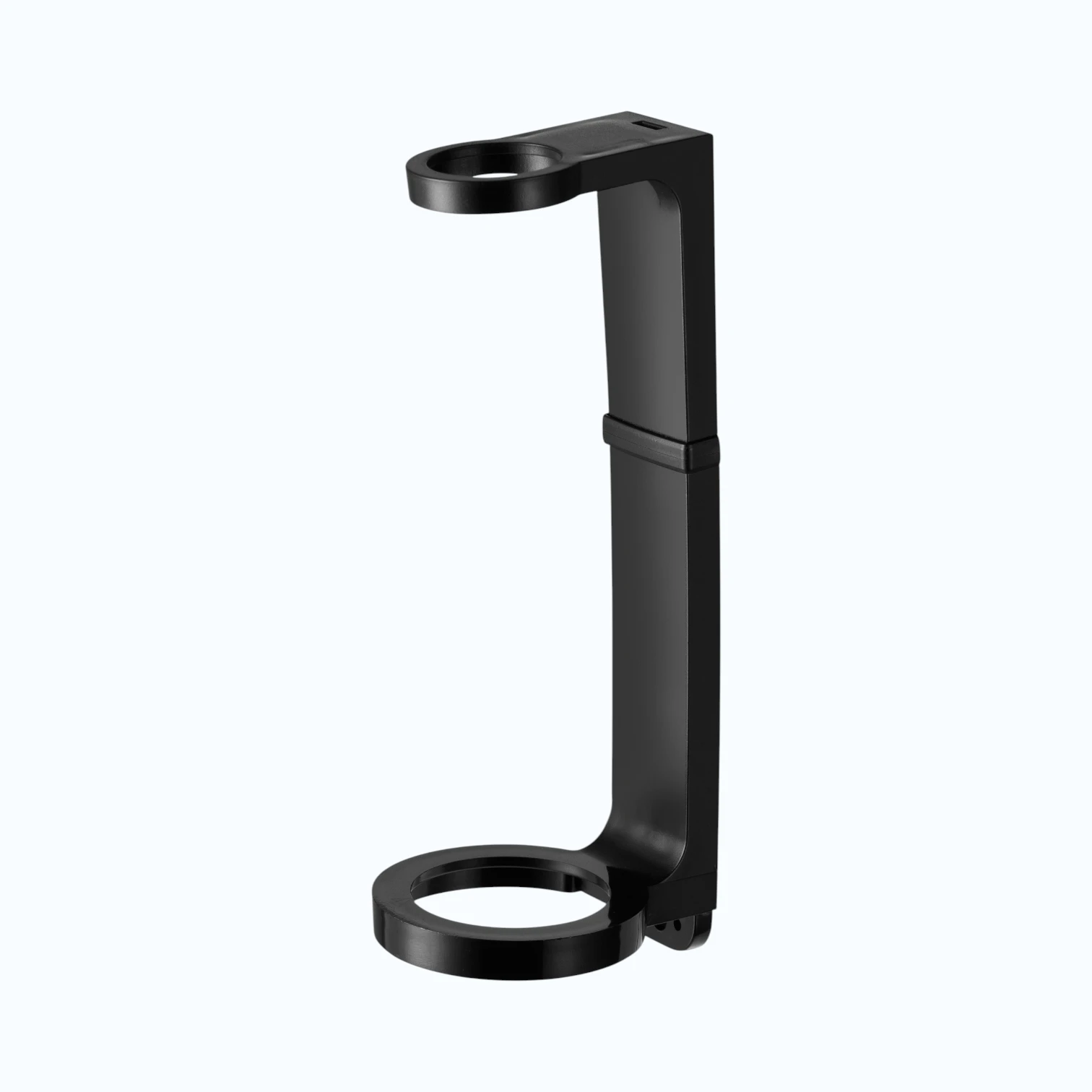 Eco-friendly tamper-proof soap dispenser bracket for hotel refillable systems, high-quality stainless steel, compatible with 300ml-500ml bottles.