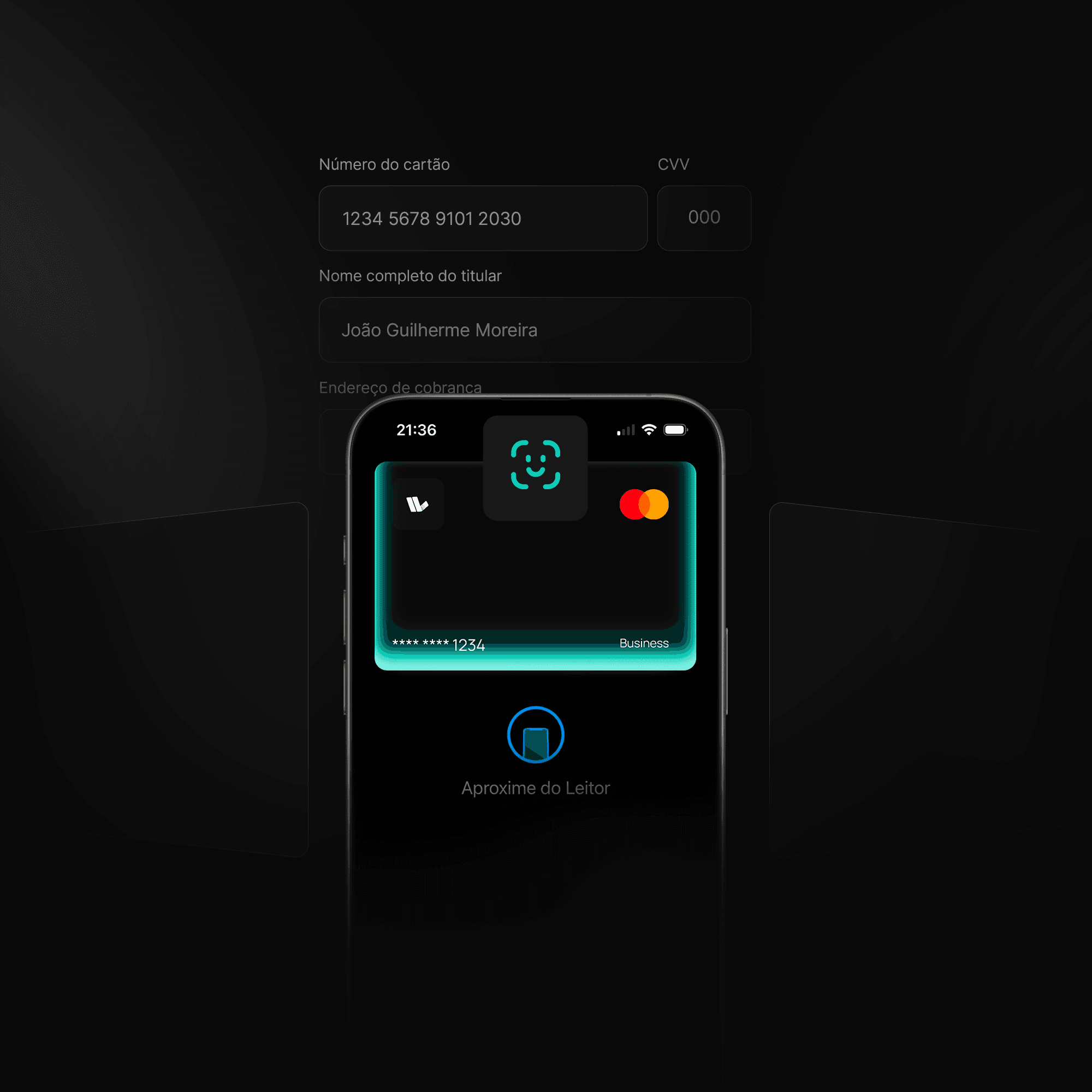 Pagamento com cartão de crédito