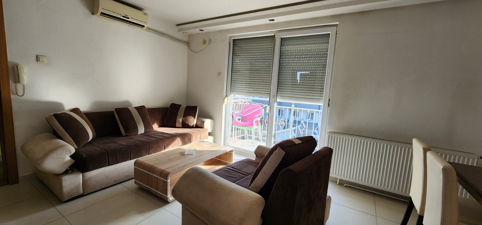 Slika sobe Apartmana 19 u Novom Sadu.