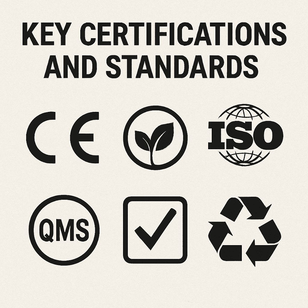 Key Certifications and Standards