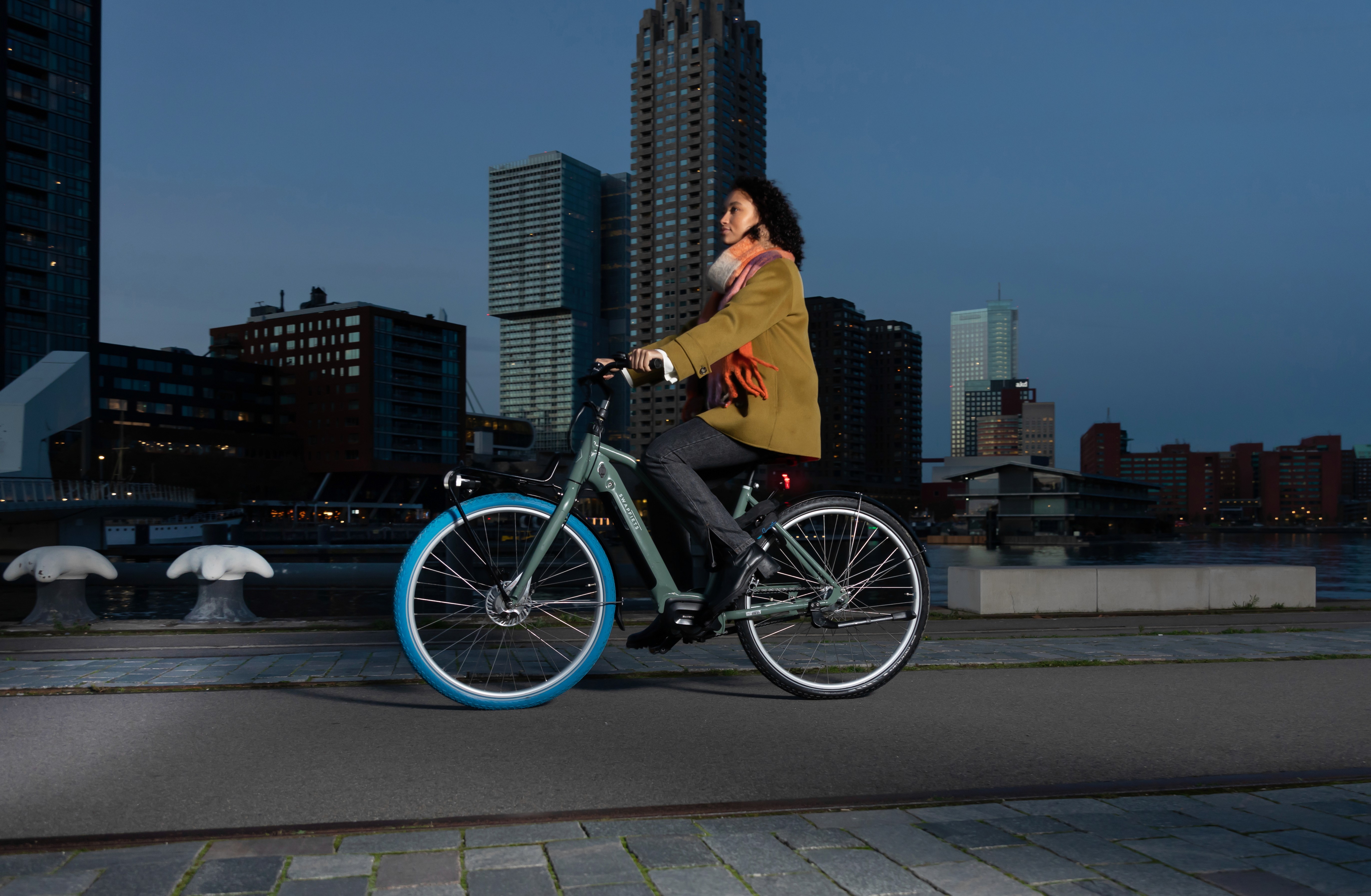 biking in winter