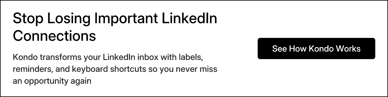 Stop Losing Important LinkedIn Connections