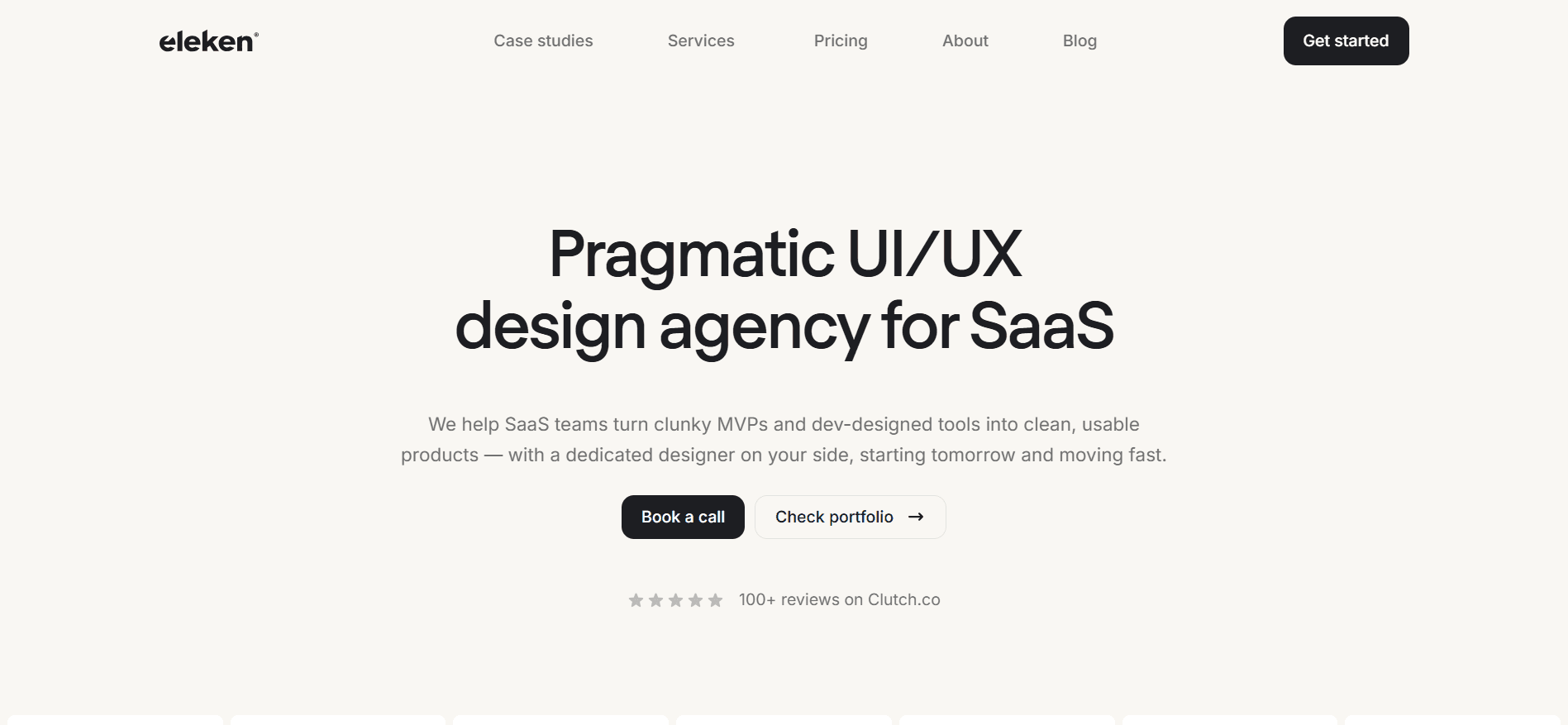 Eleken: A top UI/UX agency for SaaS businesses