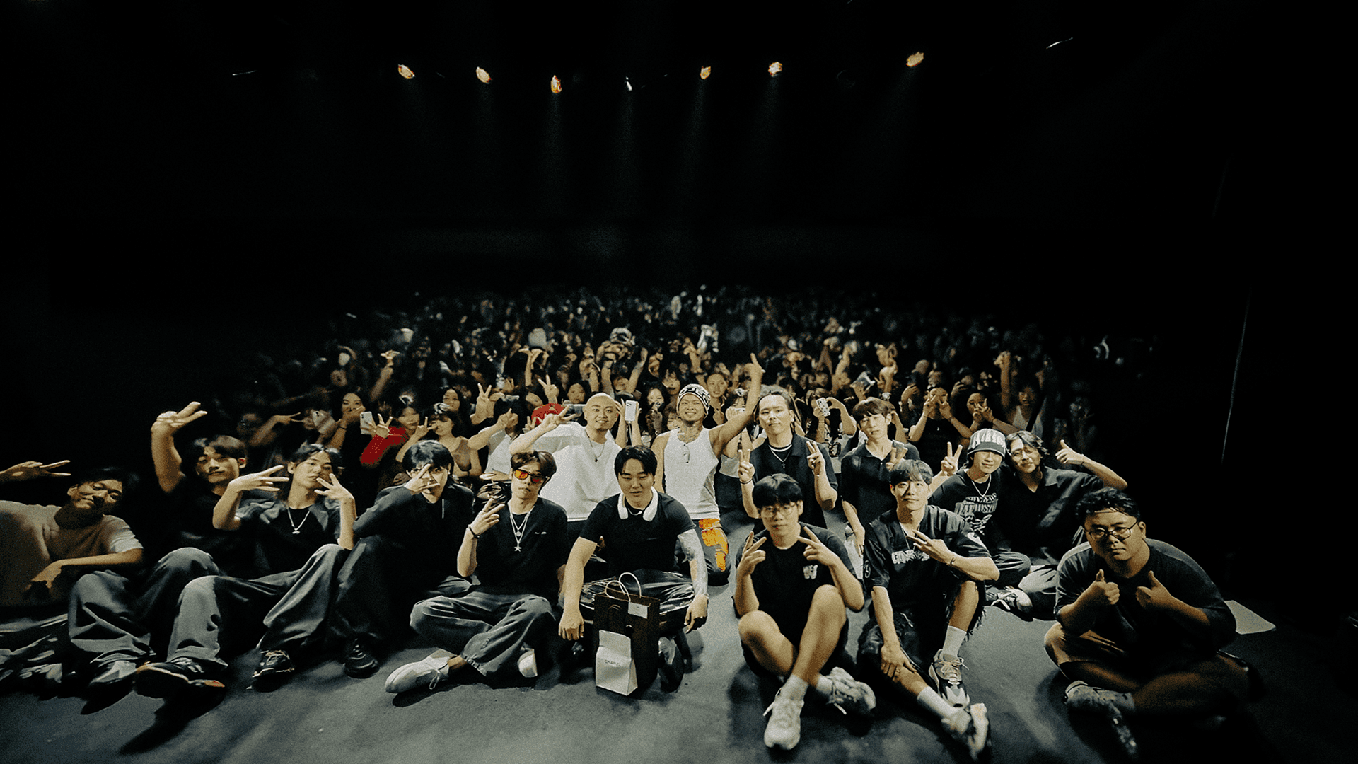 Women On Neon Background