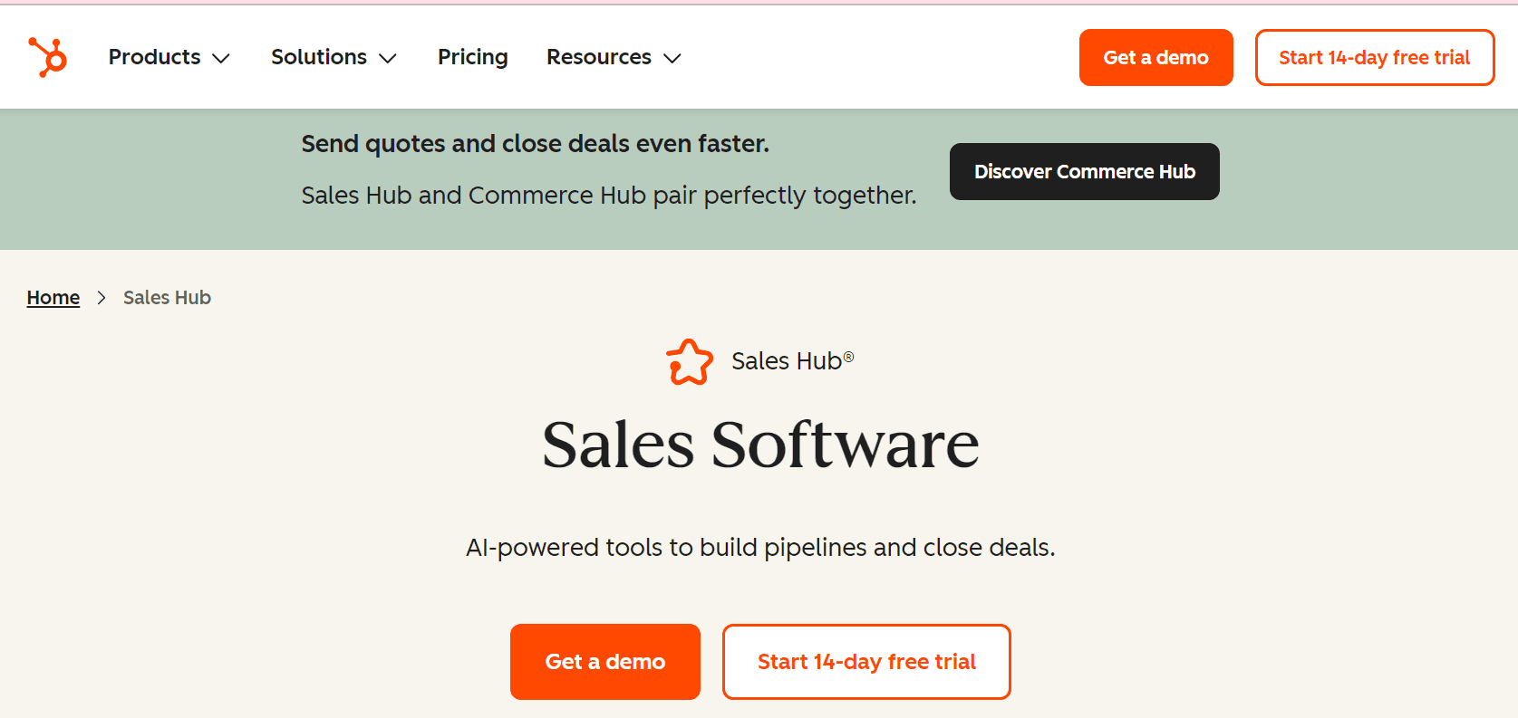 HubSpot Sales Hub