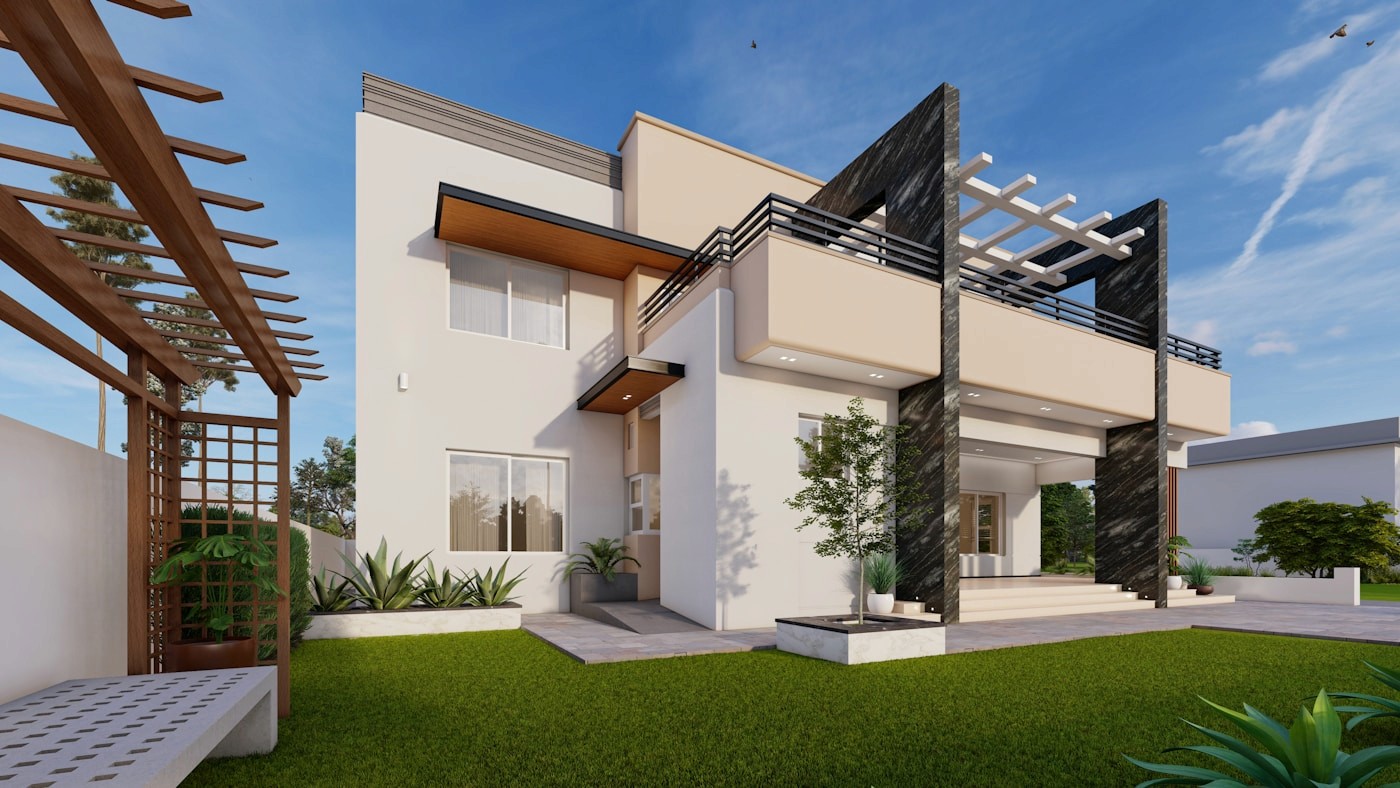 Modern residence project
